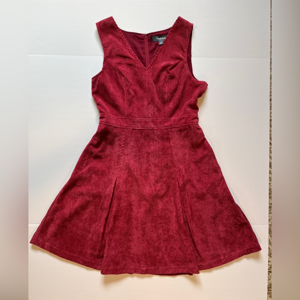 Modcloth corduroy A-Line Jumper size 6